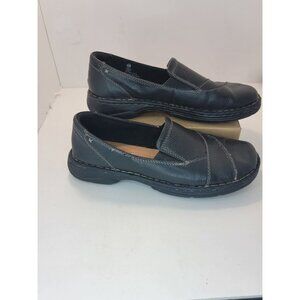 MICHEL M. KENYA Shoes Loafers Black Leather Shoes Women's US 9.5M Comfort Shoes
